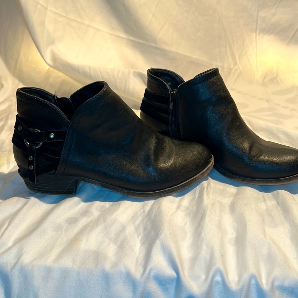 Sugar Leather Booties
